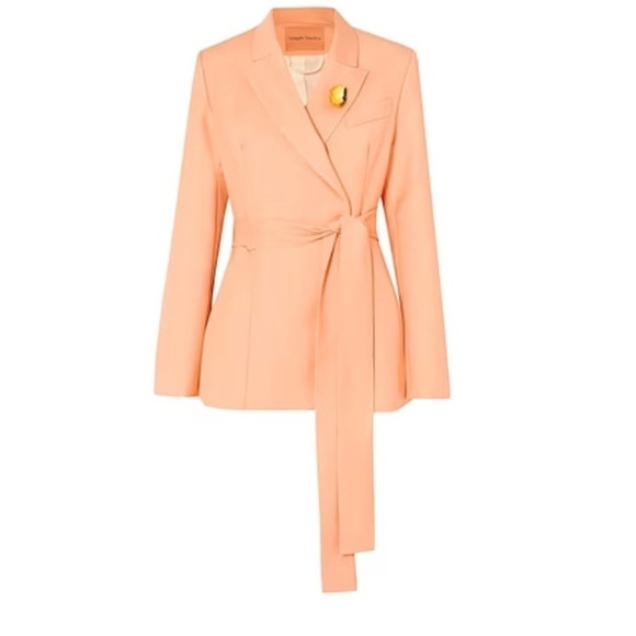 NWT Maggie Marilyn Salmon Pink Just Getting Started Blazer Size 10 - Picture 2 of 16